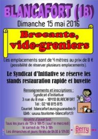 Brocante Vide-grenier Blancafort