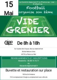 Vide grenier du CAPP La Plaine Sur Mer