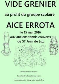 Vide grenier association pottokak Saint Jean De Luz