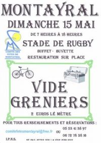 Brocante videgreniers de MONTAYRAL