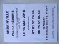 26ème Réderie Andainville