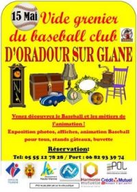 2eme Vide Grenier du Baseball Club D'oradour sur Glane
