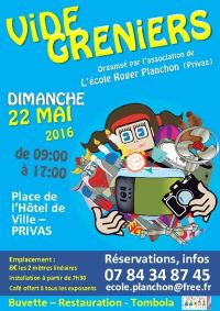 Brocante videgreniers de Privas