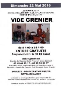 Vide-grenier Val d'Anguienne Petit Fresquet Angouleme
