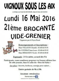 Brocante Vide-grenier Vignoux Sous Les Aix