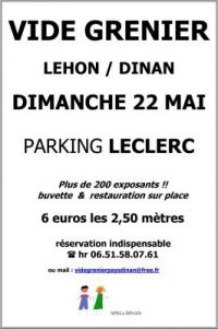 Vide-grenier brocante de LEHON