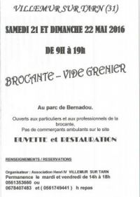 Vide Grenier et Brocante Villemur Sur Tarn
