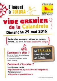 Vide-grenier Calandreta Toulouse