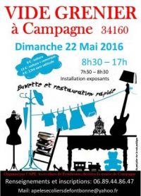 Vide-grenier à Campagne