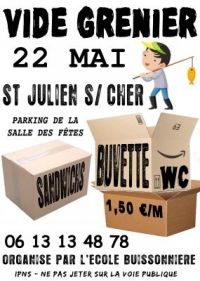 Brocante videgreniers de SAINT JULIEN SUR CHER