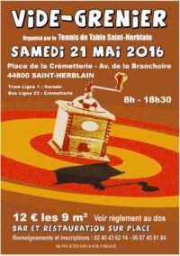 Brocante videgreniers de SAINT HERBLAIN