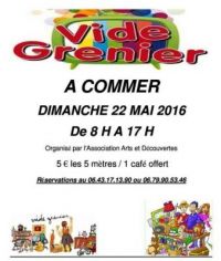 Vide-grenier brocante de COMMER