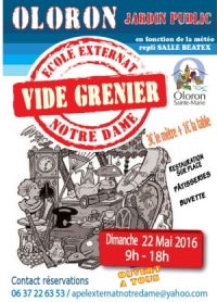 Vide Grenier Apel Externat Notre Dame Oloron Sainte Marie