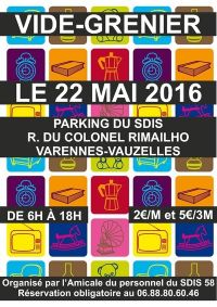 Vide-grenier brocante de VARENNES VAUZELLES