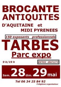 Grande brocante / antiquités d'aquitaine et midi - pyrénées Tarbes