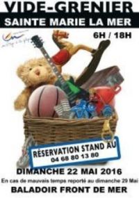 Vide-grenier Sainte Marie La Mer