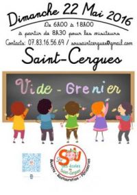 Vide-grenier brocante de SAINT CERGUES