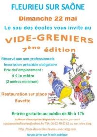 Vide-grenier du sou des ecoles Fleurieu