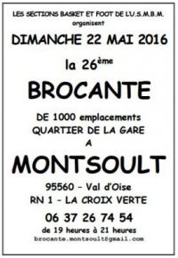 26eme Vide-greniers brocante de MONTSOULT