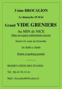 3ème Brocalion grand vide grenier Nice