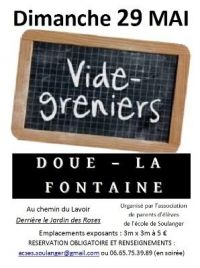 Vide-grenier Doue La Fontaine