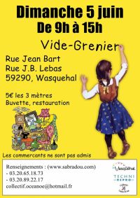 Vide grenier du collectif "Océane &amp; Noé"