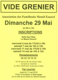 Vide-grenier Le Mesnil Esnard