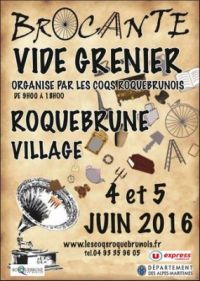 Vide-grenier Rocquebrune Cap Martin