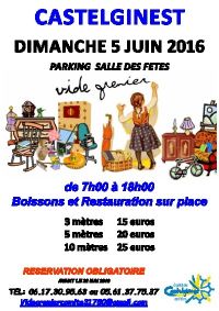 Vide Grenier Castelginest