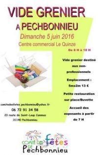 Vide-grenier Pechbonnieu
