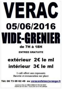 Vide-grenier Verac
