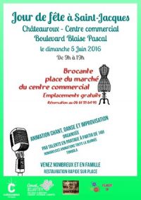 Brocante et fête quartier St Jacques Chateauroux