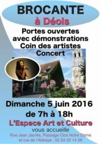 Brocante Avec Coin des Artistes et Concert Déols