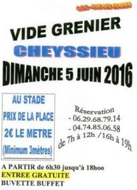 Vide-grenier Cheyssieu