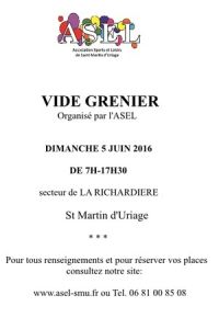 Vide-grenier Saint Martin D'Uriage