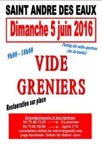 Vide-grenier Saint André Des Eaux
