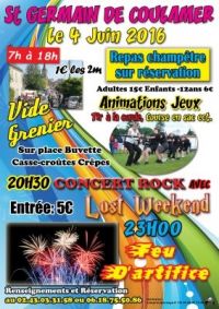 Vide-grenier Saint Germain De Coulamer