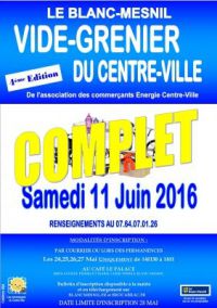 Brocante videgreniers du BLANC MESNIL