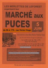 Marché aux puces Leforest