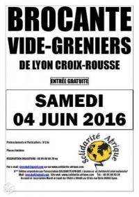 Brocante de la Croix Rousse 2016 Lyon 4