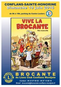 Brocante du Lions Club Conflans Montjoie