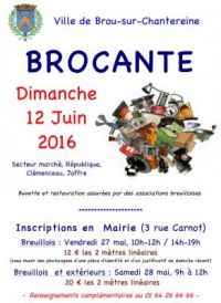 Brocante videgreniers de BROU SUR CHANTEREINE