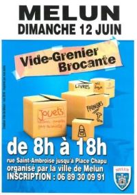 Vide-grenier brocante de MELUN