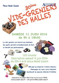 Vide-grenier des Halles Paris 1er
