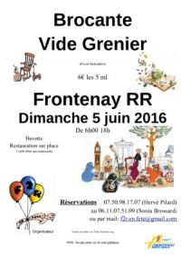 19ème Brocante et Vide Grenier de Frontenay Rohan Rohan