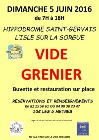 Vide-greniers Hippodrome L'Isle Sur La Sorgue