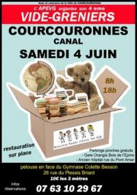 4eme vide-grenier de l’apevg Courcouronnes