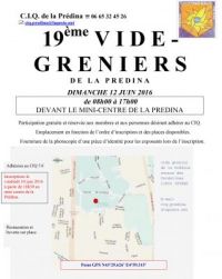 Vide-grenier de la Prédina