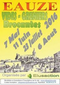 Vide-grenier / Brocante Organisé par Elusaction Eauze