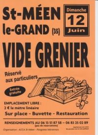 Vide Grenier Saint Meen Le Grand